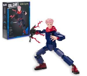 BLDR Yuji Itadori Jujutsu Kaisen Buildable Action Figure Construction Set